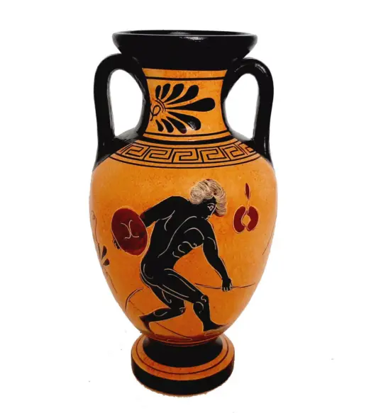 Ancient Greek Amphora – 22cm – Olympic Games Theme