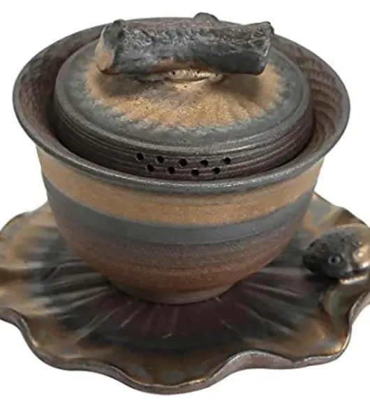 Handmade Ceramic Teacup – 5.8oz / 170ml – Vintage Style