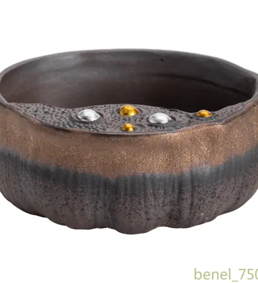 Coarse Pottery Handmade Tea Cups – Ceramic Kung Fu Tea Set Personal Teacups