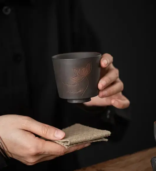 Purple Pottery of Yunnan – Handmade Ceramic Tea Cup